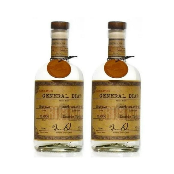 Duo Pack Tequila General Diaz Blanco 750 Ml General Díaz Tequila, Blanco