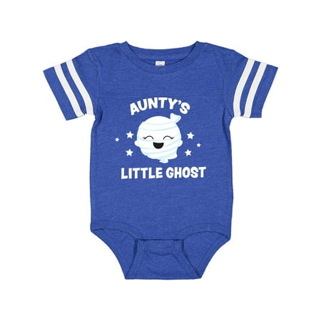 

Inktastic Cute Aunty s Little Ghost with Stars Gift Baby Girl Bodysuit