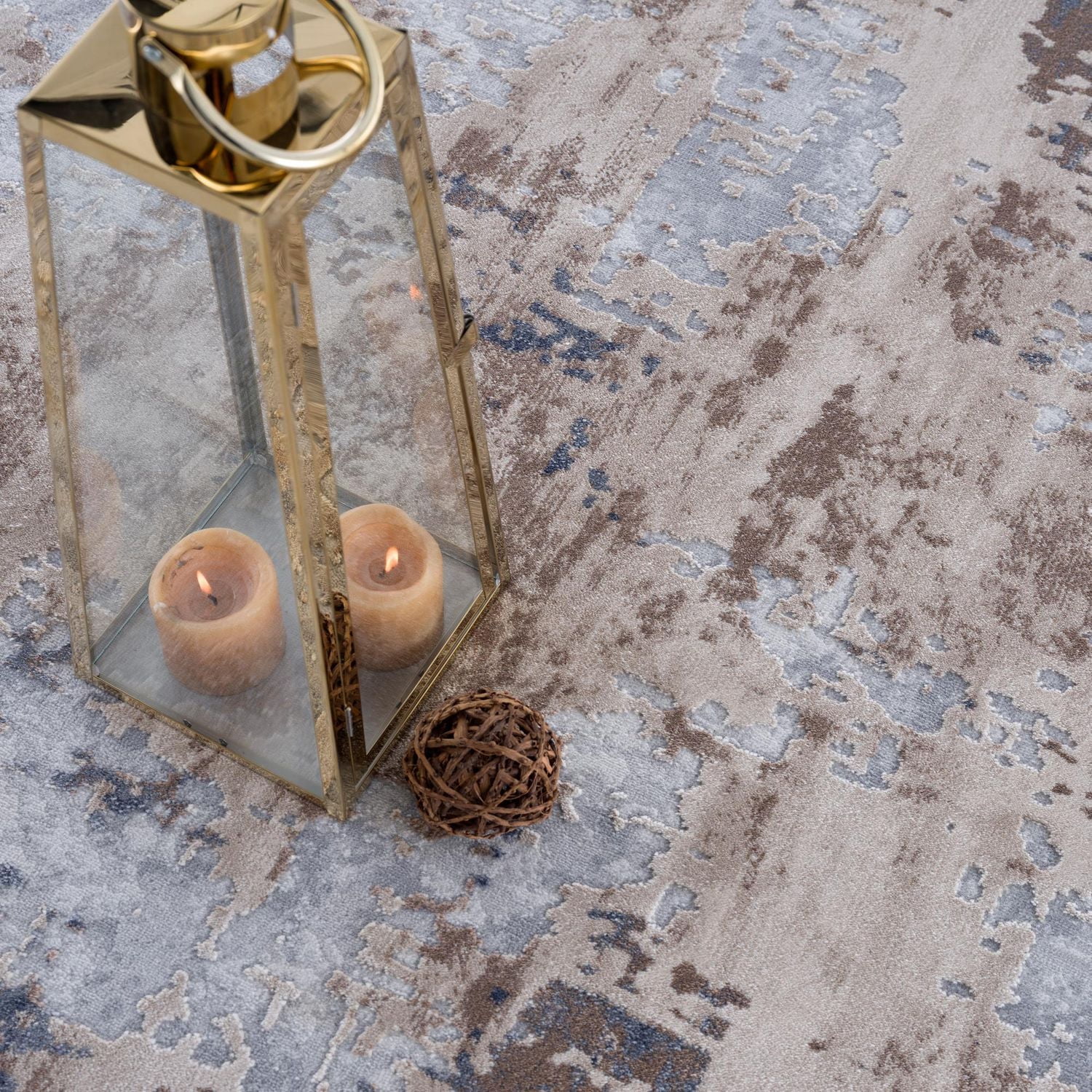 Tapis Branche Vogue Collection abstrait moderne Paillasson de sol d'entrée