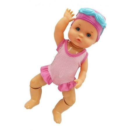 Bathing Doll Waterproof Girl Doll 33 X 14 X 9 Cm Swimming Baby Doll ...