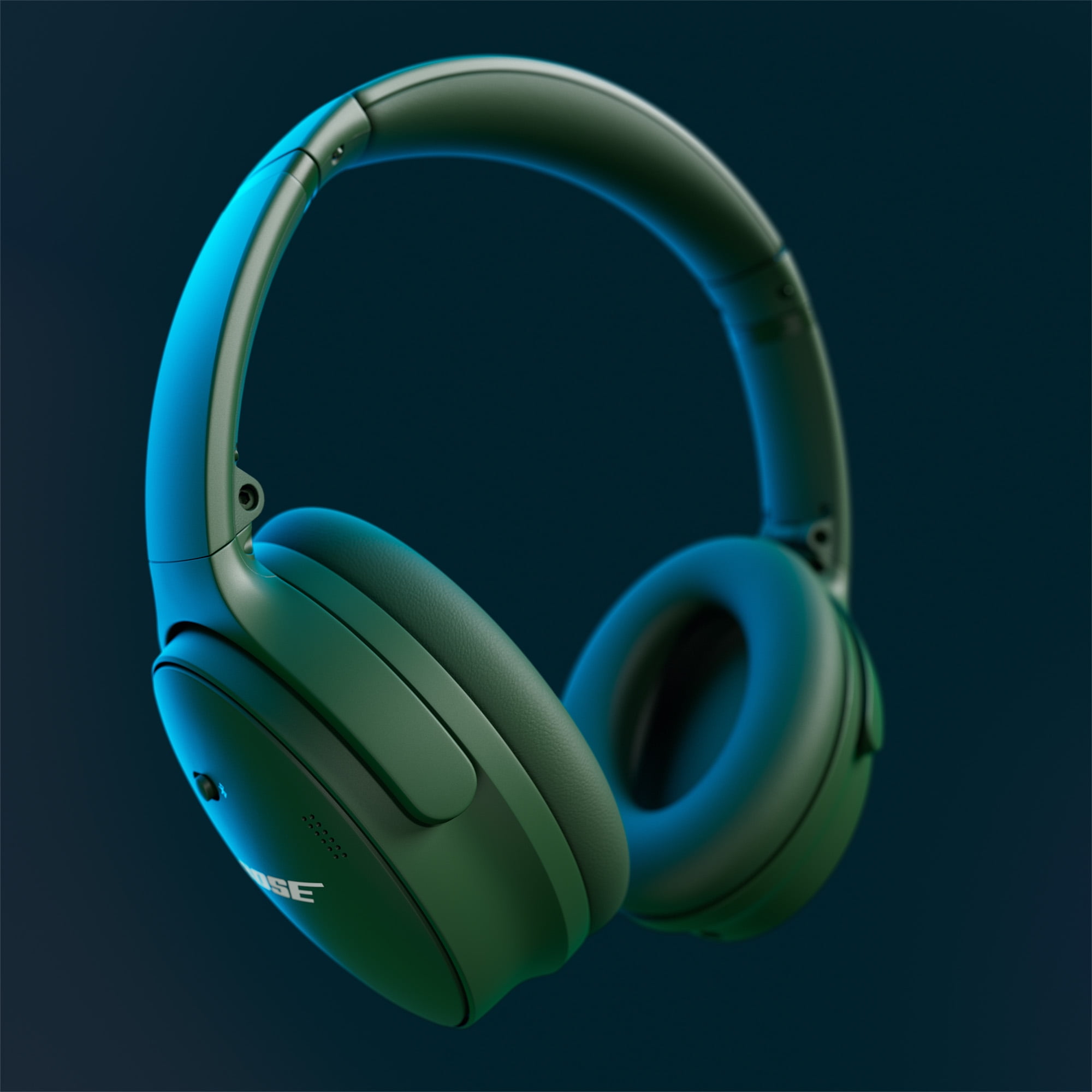 Bose QuietComfort Headphones Over-Ear Cypress Cancelling Noise Green Earphones, Wireless Bluetooth
