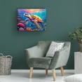 thumbnail image 3 of Canvas Wall Art - Stewart 'Caribbean Dream' Wall Art for Living Room, Bedroom, or Office Décor by Trademark Fine Art - 24 x 18 Inches, 3 of 4