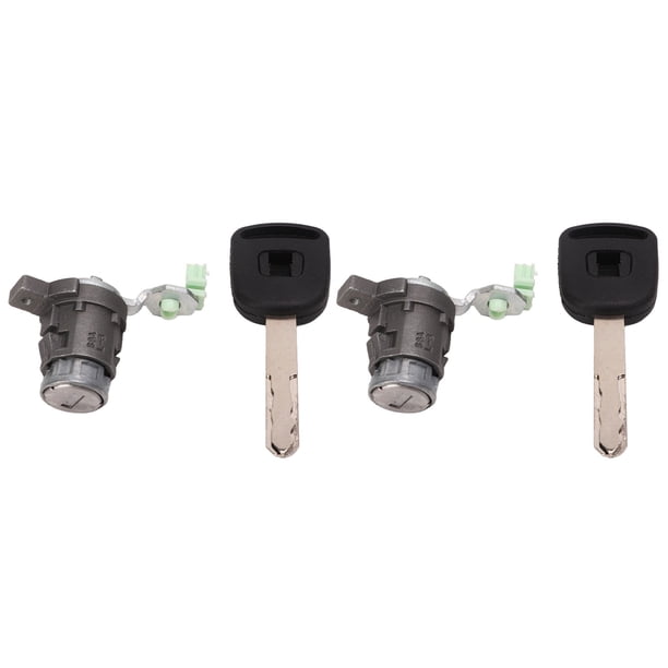 Cilindro De Cerradura De Puerta Con Llave, Cilindro De Cerradura De Puerta De Coche A Prueba De Herrumbre, Duradero, Estándar Original, Delantero Izquierdo, Antideformación Para