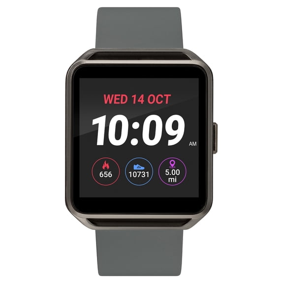 Timex Iconnect Classic TW5M31300 Grey Silicone Automatic Self Wind Smart Watch