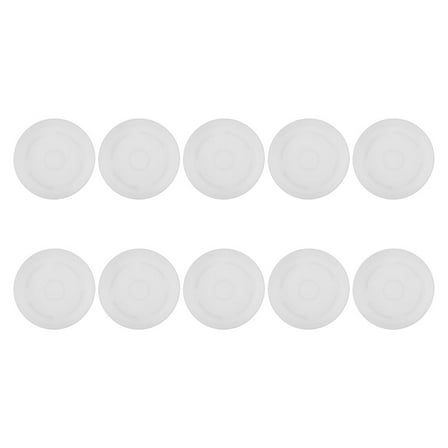 Hemoton  10 Pcs Flowerpot Base Planter Water Tray Round Potted Plants Trays Drip for White