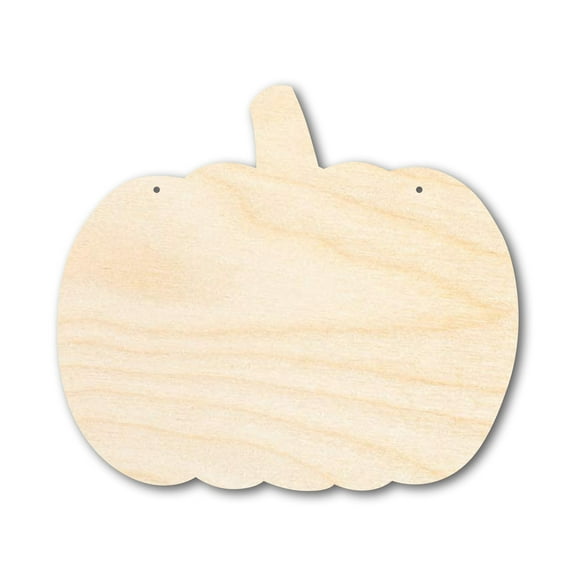 Unfinished Pumpkin Door Hanger 18" / 1/8"