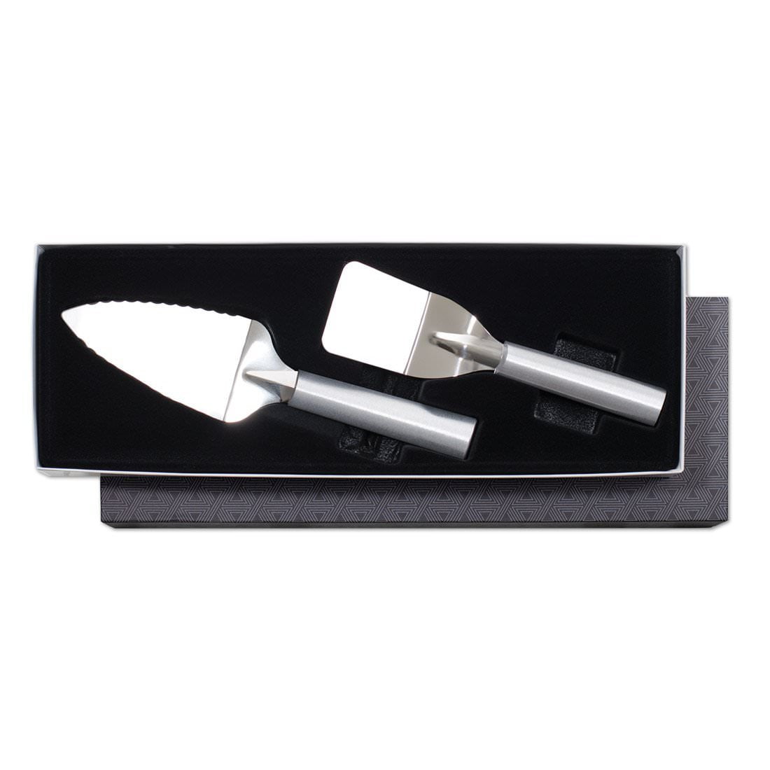 Rada Cutlery Serving Utensil Gift Set – 2 Piece Stainless Steel Set With  Aluminum Handles