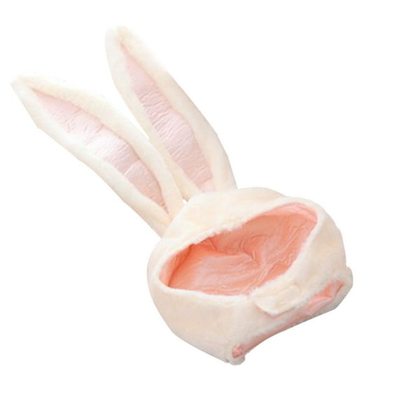 Halloween Party Cosplay Women Girls Long Bunny Ears Cap Cosplay Beanie Plush Hat