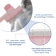 thumbnail image 3 of Peine para Gato Unique Bargains, Cepillo para Eliminación de Pelo de Mascotas con Botón de Liberación, 3 of 7