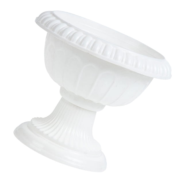 KAKOWELY Garden Urn Planter Plastic Decorative Planter Round 1Set Birthday