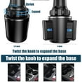 thumbnail image 7 of OWNTECH Car Phone Cup Holder Mount Universal Adjustable Long Neck Automobile Cradles Compatible with iPhone Samsung Google and All Smartphones, 7 of 7