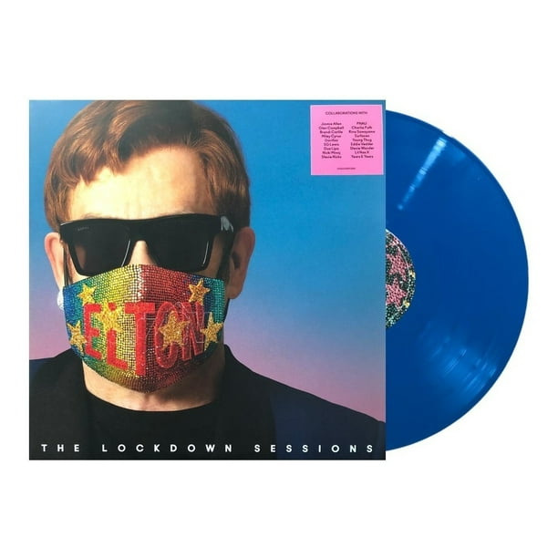 Elton John - The Lockdown Sessions - 2 Lp Vinyl / Azul Universal Vinyl