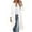 White, variant on Womens Casual Long Sleeve Draped Open Front Knit Pockets Long Cardigan Jackets Sweater
