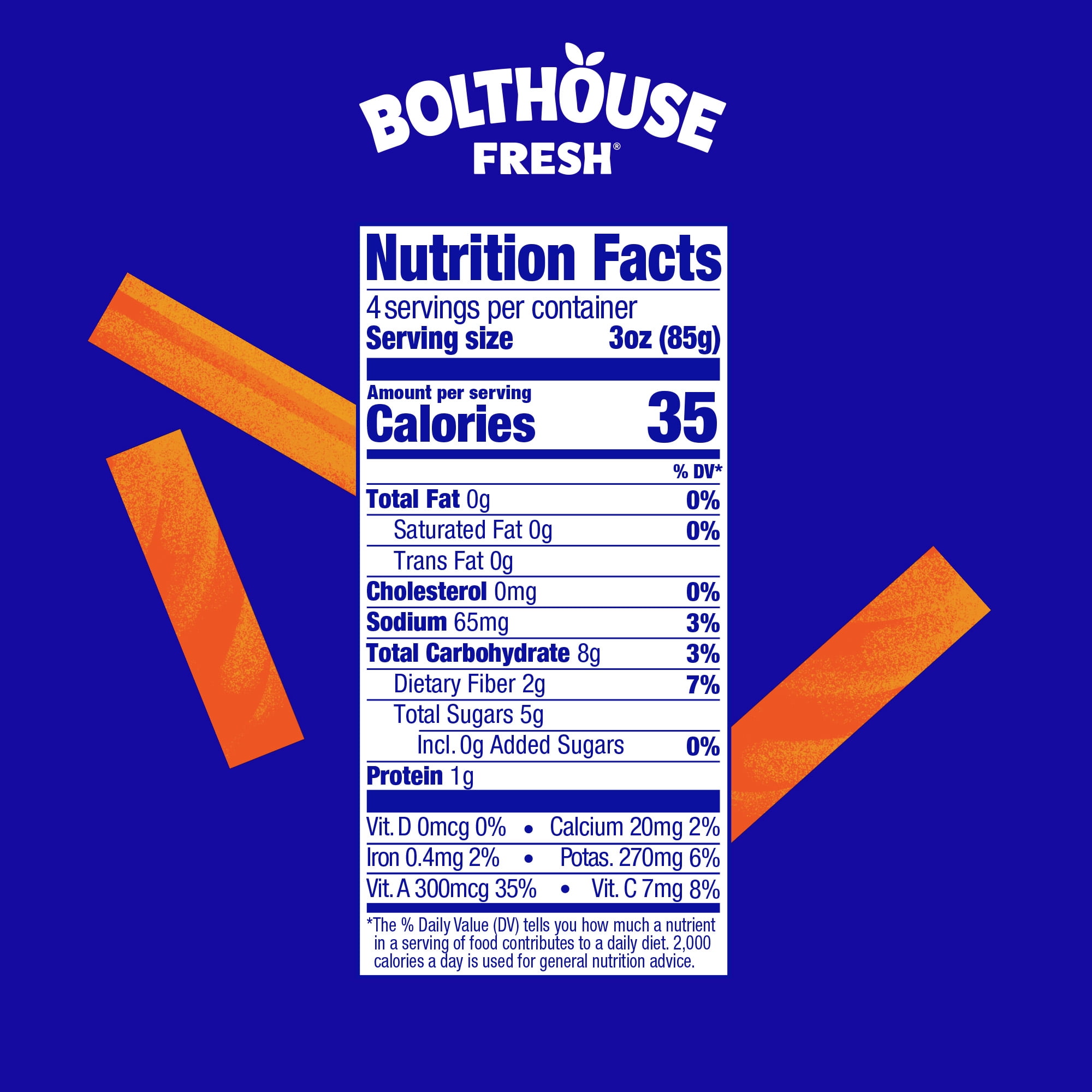 Bolthouse Fresh Carrot Party Sticks, 12oz Bag