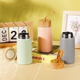 thumbnail image 6 of Casual Office Student Mini Portable Heat Leakproof Coffee Mug Vacuum Mug Water Bottle Accompanying Cup GREY, 6 of 8