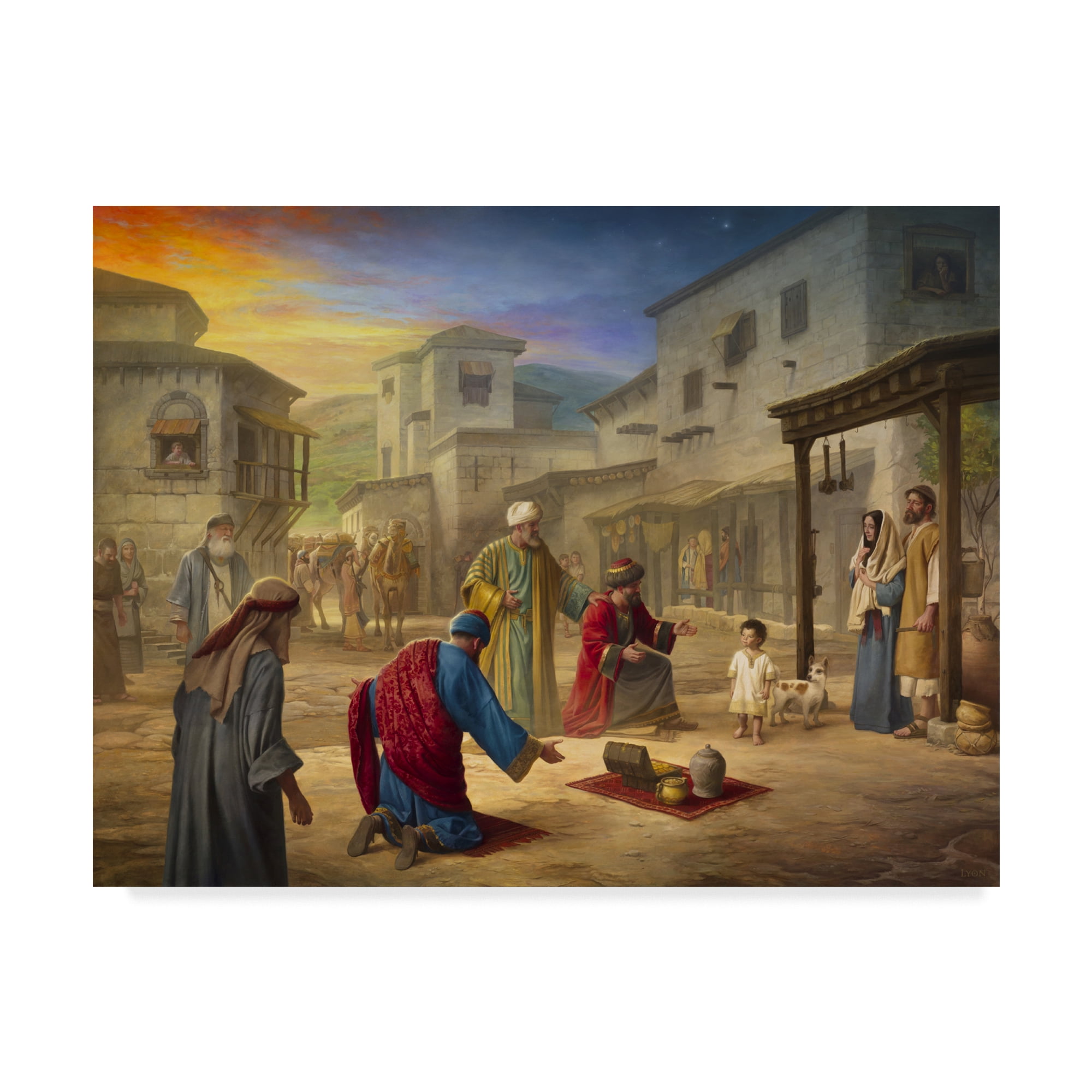 Trademark Fine Art 'King Of Kings' Canvas Art by Howard Lyon