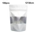 thumbnail image 4 of Bolsas ziplock Billuyoard 100 Uds. organizador práctico Blanco 12x20+8cm, 4 of 6