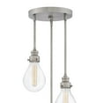 thumbnail image 2 of Coastal Farmhouse Three Light Chandelier-Pewter Finish Bailey Street Home 81-Bel-3002370, 2 of 5
