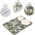 thumbnail image 4 of Dogs Green Dish Drying Mats, Reversible Coffee Mat, Microfiber Dish Drying Rack Mat for Kitchen Countertop Decor 18 x 24 Inches, 4 of 6