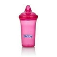 thumbnail image 2 of Nuby No Spill Cup With Reversible Valve, 9 Ounce, Pink, 2 of 3