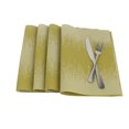 thumbnail image 3 of Uxcell Heat-resistant Modern Style Table Mats Vinyl Placemats Green 6Pack, 3 of 7