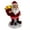 Xmas Santa Claus, variant on Dserfhy Lighted Santa Claus Figurines Resin Santa Sculpture with Gift Bag on Back Solar Powered Light Up Christmas Statue for Indoor Outdoor Holiday Decor