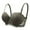 Gray, variant on Womens Summer Bra,Plus Size Bra for Womens,Woman's Solid Color Lace Thin Style Ventilate Back Buckle Bra Steel Rim