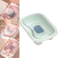 thumbnail image 4 of Shampooings de Chevet EVA Coussin Plateau Bol Mobile Douche Lavabo pour Vert, 4 of 10