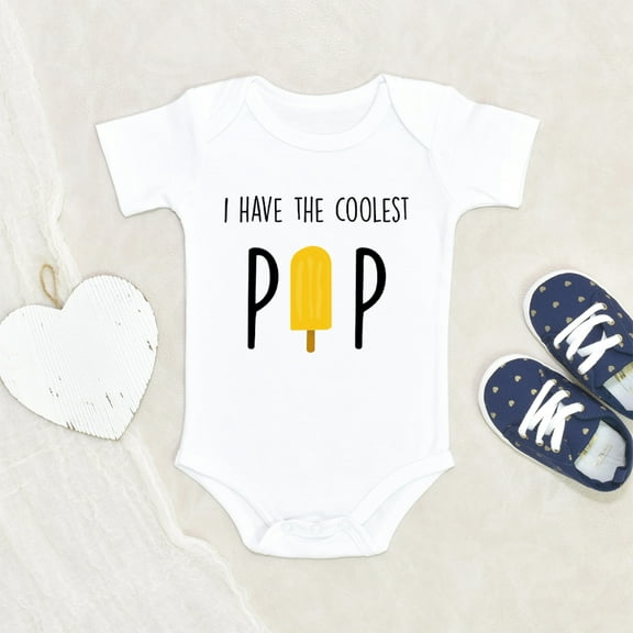 Grandparents Baby Clothes - I've Had A Coolest Pops Baby Clothes - Grandpa Baby Clothes