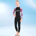 thumbnail image 1 of Traje De Buceo Para Niños DIVE&SAIL Traje de buceo para niños Traje de neopreno con estampado de flores para nadar (Negro XL), 1 of 8