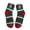 Multicolor, variant on Fesfesfes Women's Socks Girls Christmas Cute Coloer Stripe Santa Claus Print Thicken Coral Fleece Keep Warm Socks Sox