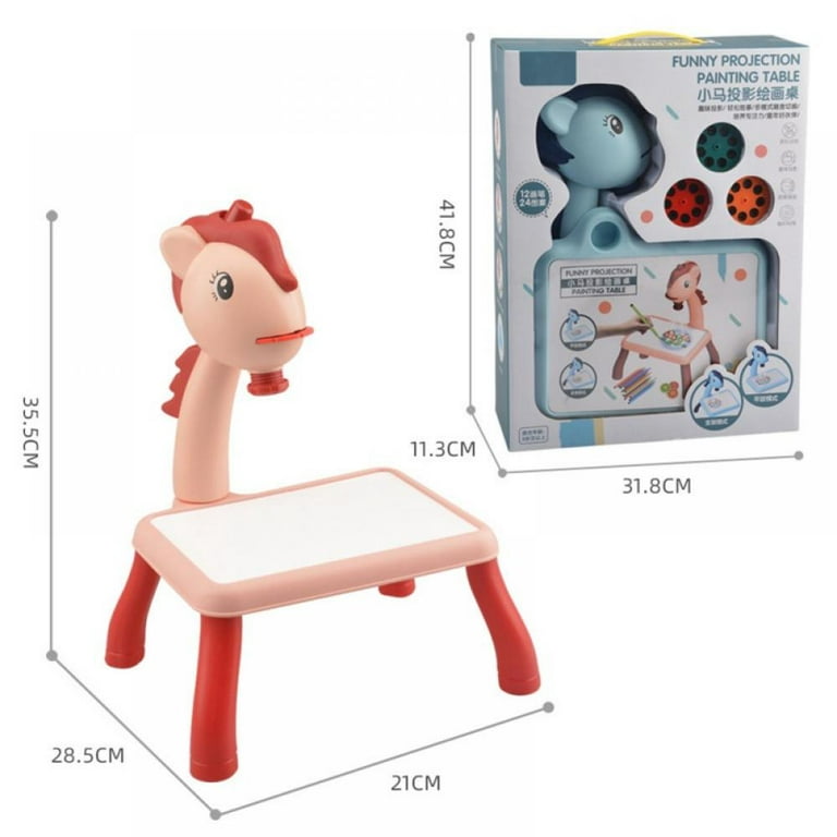 GetUSCart- BAKAM Drawing Projector Table for Kids, Trace and Draw