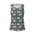 thumbnail image 3 of Picia Gamers Pattern Women's Workout Tank Top,Breathable Activewear,Slim Fit Athletic Top,Versatile Workout Moisture-wicking top-XX-Large, 3 of 9