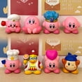 thumbnail image 4 of Figuras de acción Kirby de PVC para niños, 3 estilos, juegos de Anime, juguetes de dibujos animados rosa, lindo juguete de acción, regalo de Navidad, 8 piezas por juego, 4 of 4