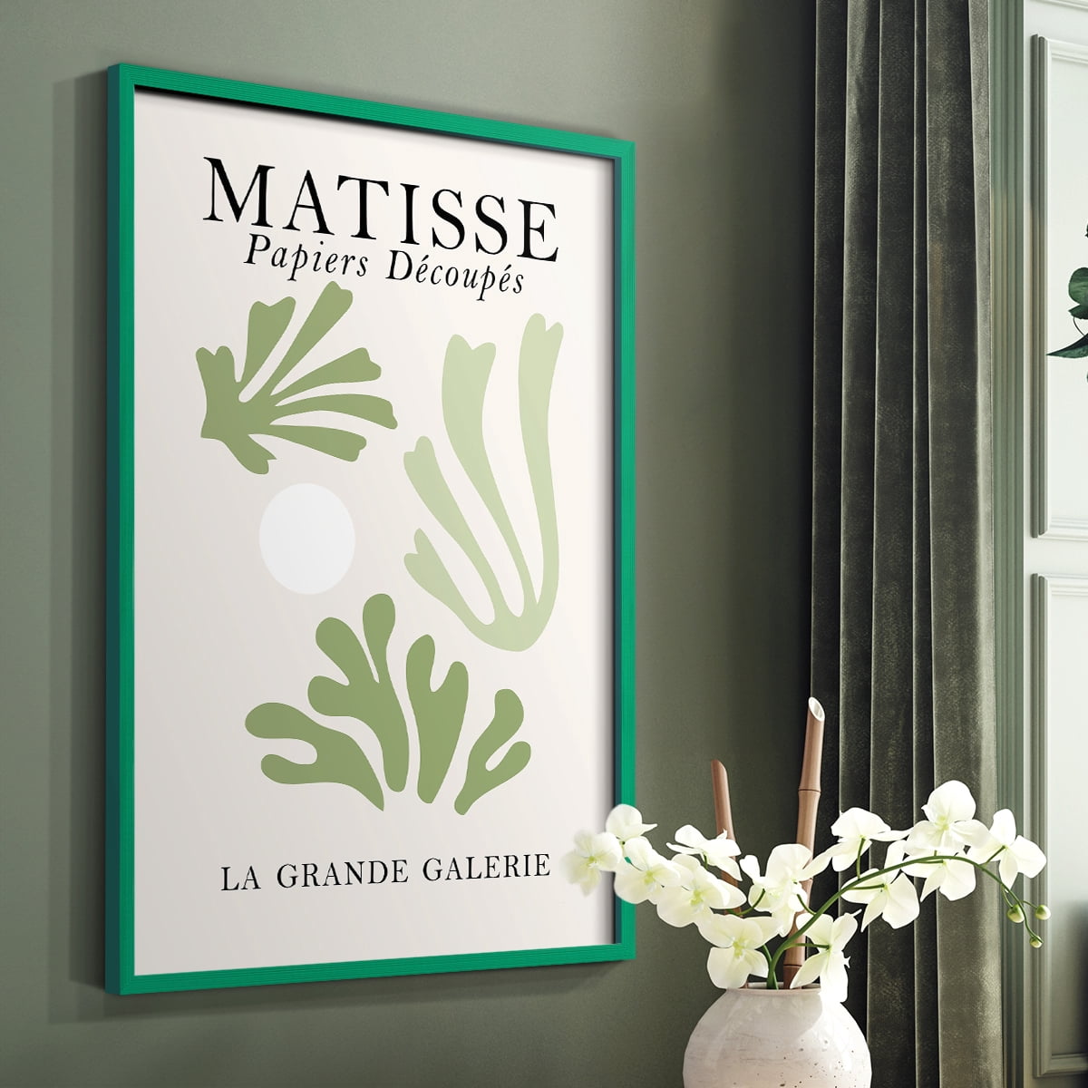 Matisse CCLXXXV in Solid Wood 11 x 14 Framed Print