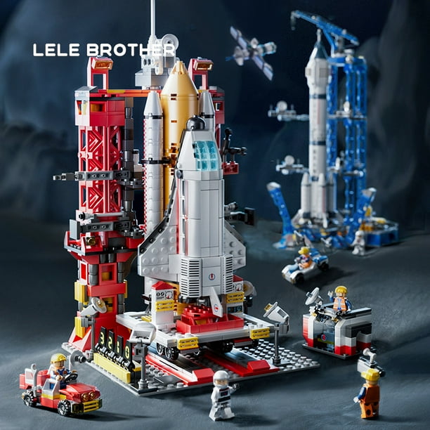 Lele Brothers New Space Shuttle Rocket Building Blocks Assembled
