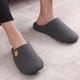 thumbnail image 3 of Pantuflas cálidas de algodón de invierno Pallene para mujeres y hombres, zapatos planos de interior, mullidas, para parejas, pantuflas suaves sin cordones, 3 of 5