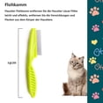 thumbnail image 2 of Peine antipulgas para perros y gatos, peine profesional para perros, peine para mascotas para eliminar pulgas, peine para piojos, peine para polvo con dientes metálicos redondeados para un cuidado, 2 of 5