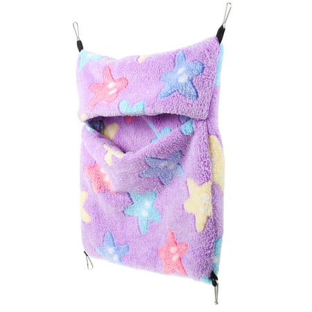 GOOHOCHY Hanging Hamster Bedding Plush Sleeping Bag Pet Furniture Envelope Style Hammock