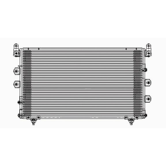 TYC 3042 A/C Condenser Fits 2015 Ford Mustang