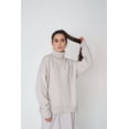 thumbnail image 4 of Women's Oversized Turtleneck Sweater, Loose Long Sleeve Ribbed Knit Pullover for Everyday Wear, 4 of 7