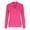 Hot Pink, variant on IROINNID Womens Sweater V-Neck Pullover Sweater Solid Color Casual Mid-Length Long Sleeve Autumn Sweater Blouse Tops