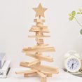 thumbnail image 5 of Adornos de madera Pomoko para árbol de Navidad, 5 of 5