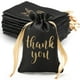 thumbnail image 1 of Bolsas de regalo Sieral Thank You Satin con cordón, 10 x 15 cm, 50 unidades, 1 of 6