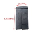 thumbnail image 2 of Methold Tapas USB Cuero HDMI-compatible SALIDA DE VIDEO Gomas Micro Enchufe USB Goma A prueba de polvo Cubierta inferior de la puerta Piezas de Accesorios de cámara y óptica, 2 of 6