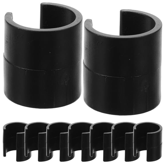 10 Pcs Garden Flag Buckle Plastic Clip Durable Stops Banner Stopper Flags Windproof Training Aids Holder Stand