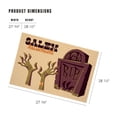 thumbnail image 3 of Lantern Press 1000 Piece Jigsaw Puzzle, Salem, Massachusetts, Gravestone, Retro, 3 of 5