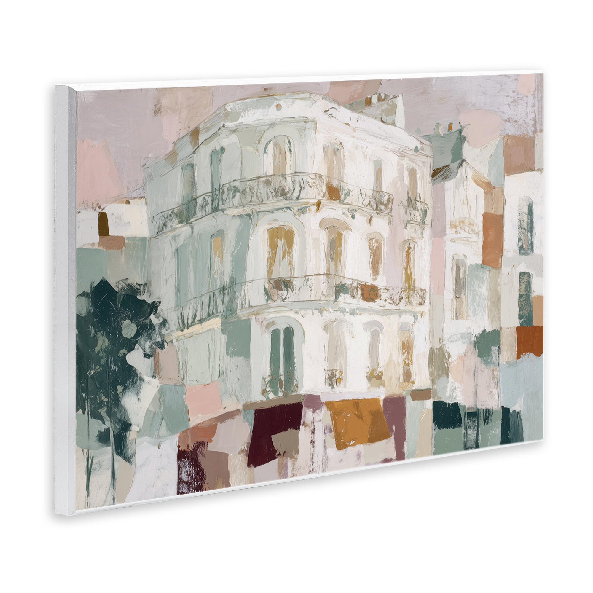 Stupell Industries Barcelona Street Corner Wall Plaque Art, design by Chromatic Storm Studio