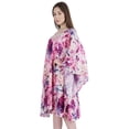 thumbnail image 2 of Moomaya WomensShortTunicKaftanCasual Kimono Mini Beach Dress Swimsuit Cover Up Dresses, 2 of 7