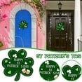 thumbnail image 1 of Fwttom Wall Garlnd , Décoration de Fête en Forme de A Est Inscrite à l'Entrée de la Saint-Patrick, 1 of 7